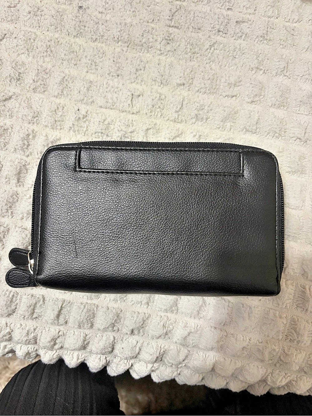 Mundi Zip Around Wallet in Black Like New